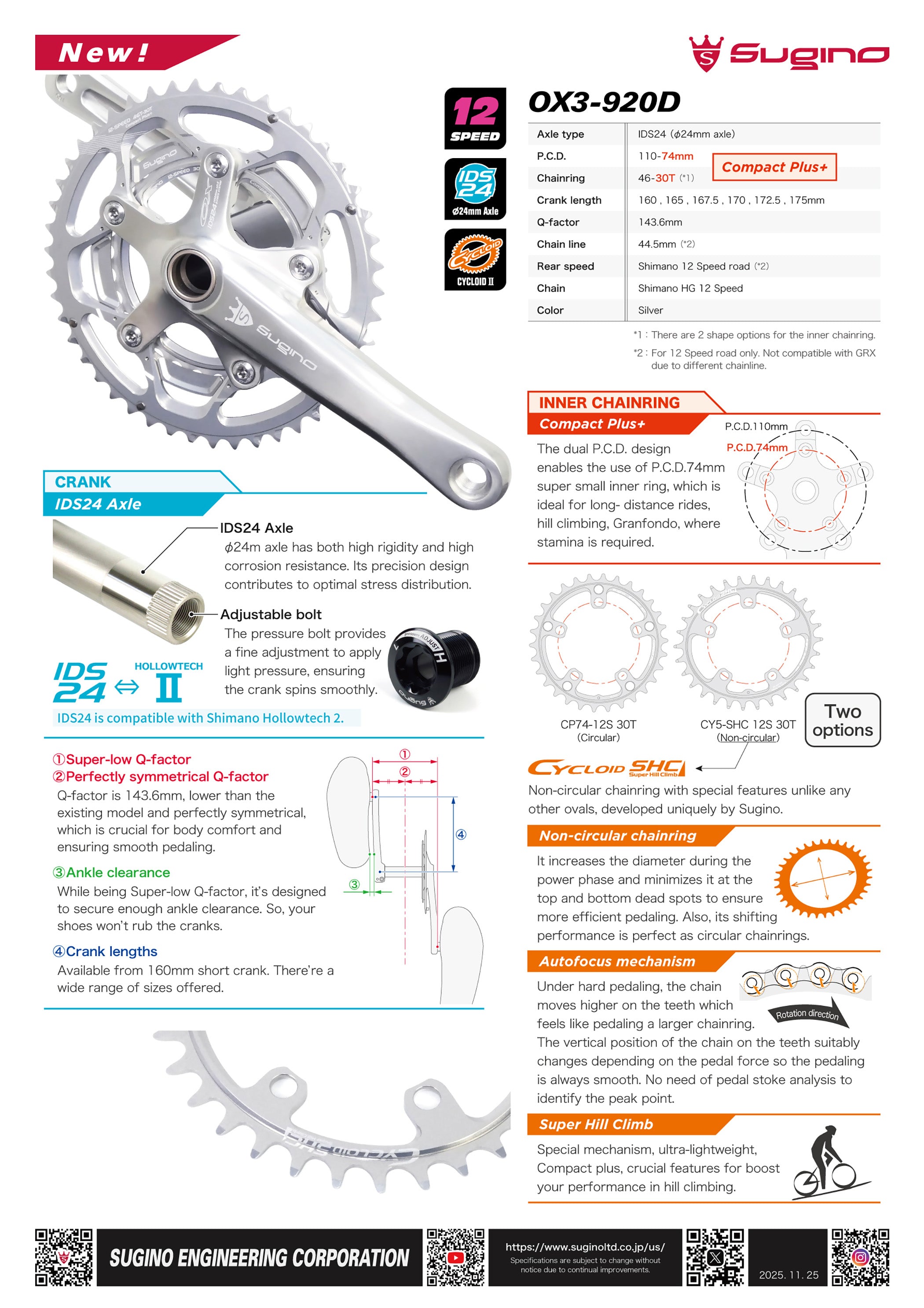 OX3-920D – SUGINO STORE